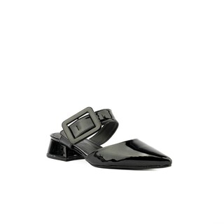 Foto 2 | Zapatilla Mule Puntal Casual Para Mujer Walki Rosa Negro
