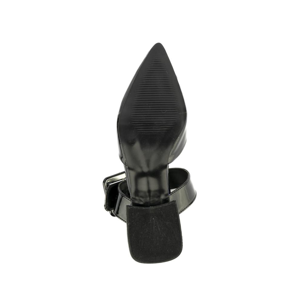 Foto 6 pulgar | Zapatilla Mule Puntal Casual Para Mujer Walki Rosa Negro
