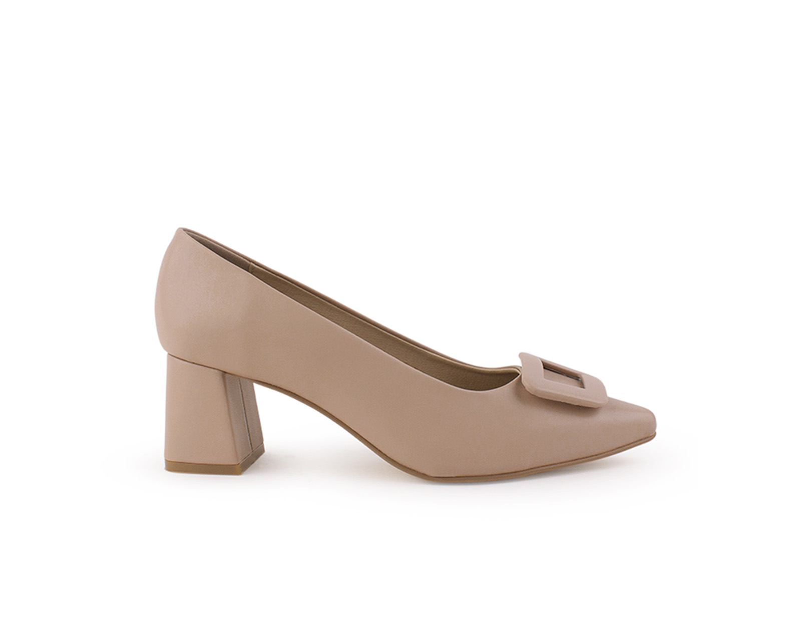 Foto 3 pulgar | Zapatilla Color Nude Puntal Material Sintético