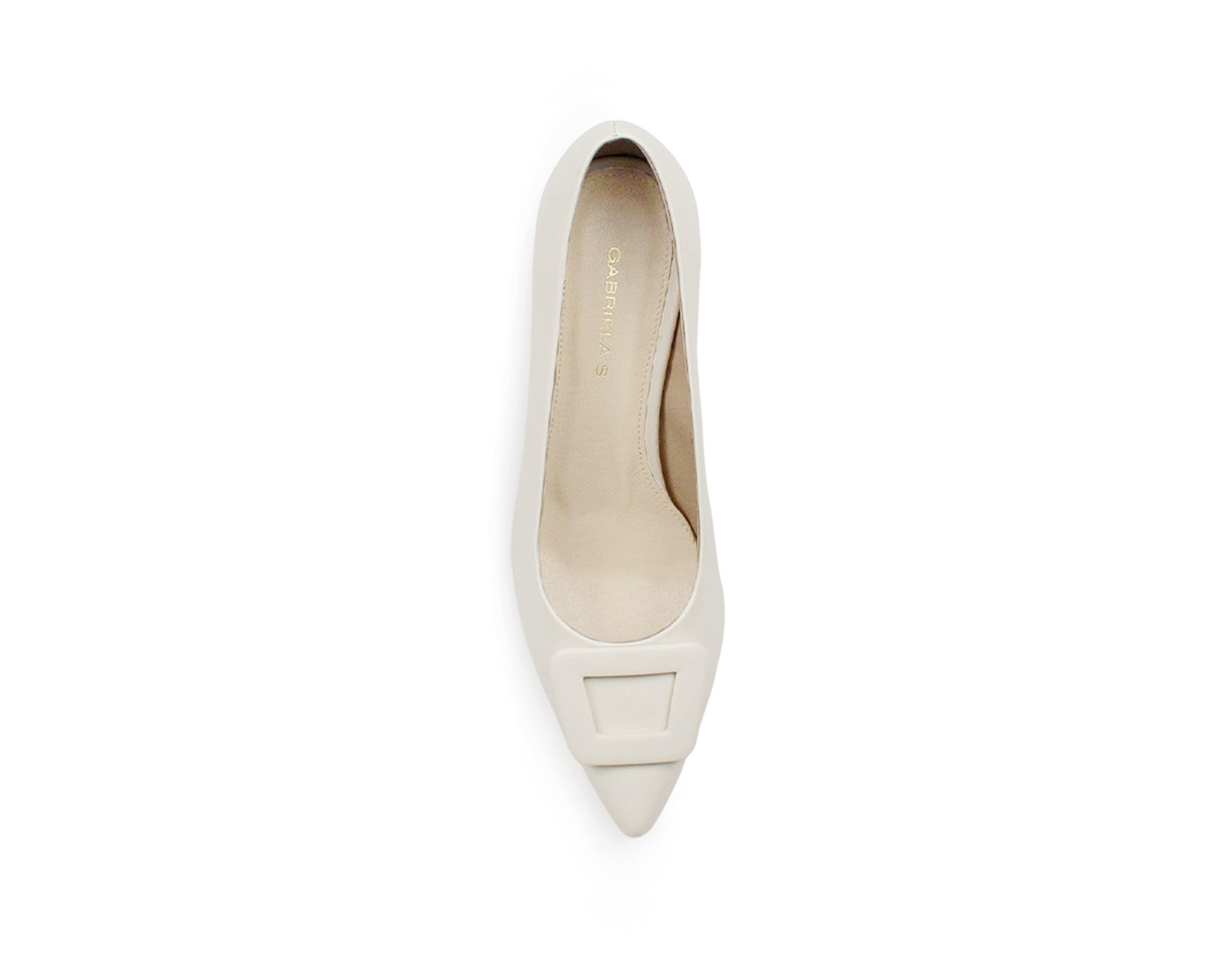 Foto 4 pulgar | Zapatilla Color Beige Puntal Material Sintetico
