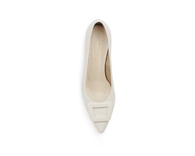 Foto 3 | Zapatilla Color Beige Puntal Material Sintetico