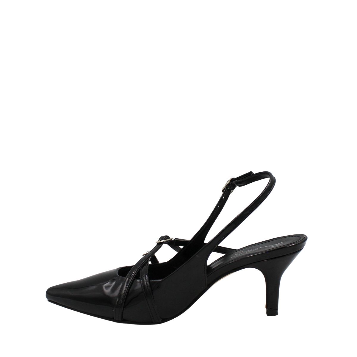 Foto 4 | Zapatillas Puntales De Tacón Bajito Mary Jane Con Doble Hebilla Liliana
