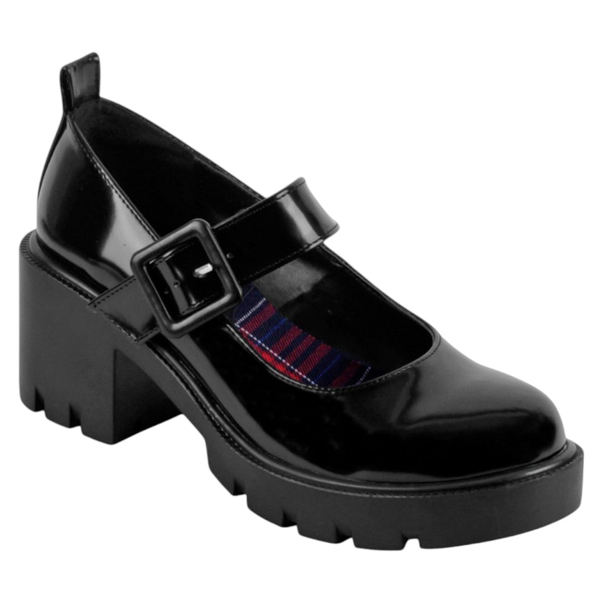 Foto 2 pulgar | Mary Jane Exterior Piel Vegana Color Negro Para Mujer De Rbcollection
