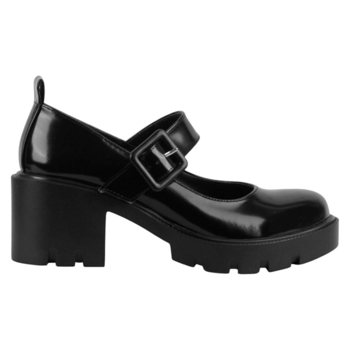 Foto 3 pulgar | Mary Jane Exterior Piel Vegana Color Negro Para Mujer De Rbcollection