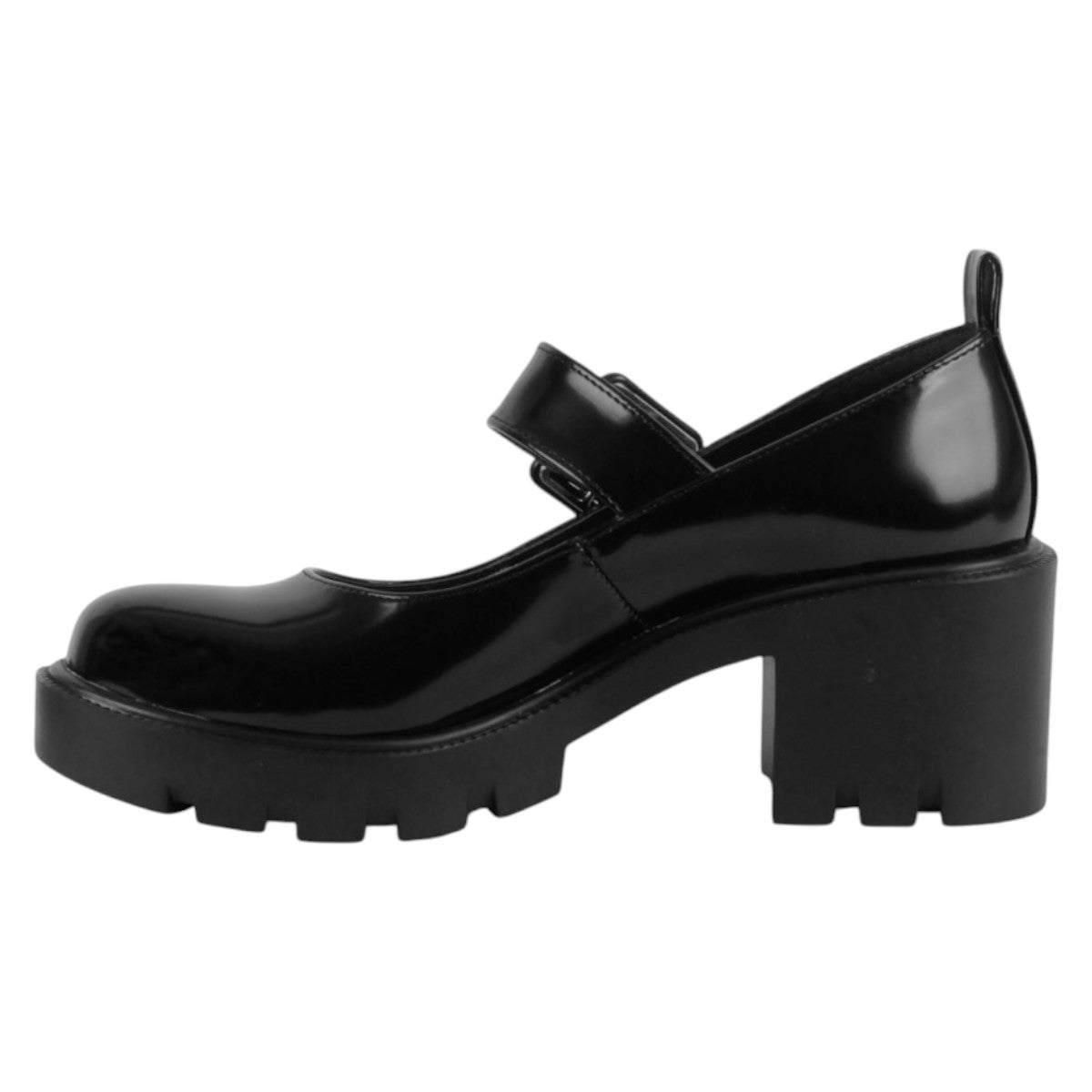 Foto 4 pulgar | Mary Jane Exterior Piel Vegana Color Negro Para Mujer De Rbcollection