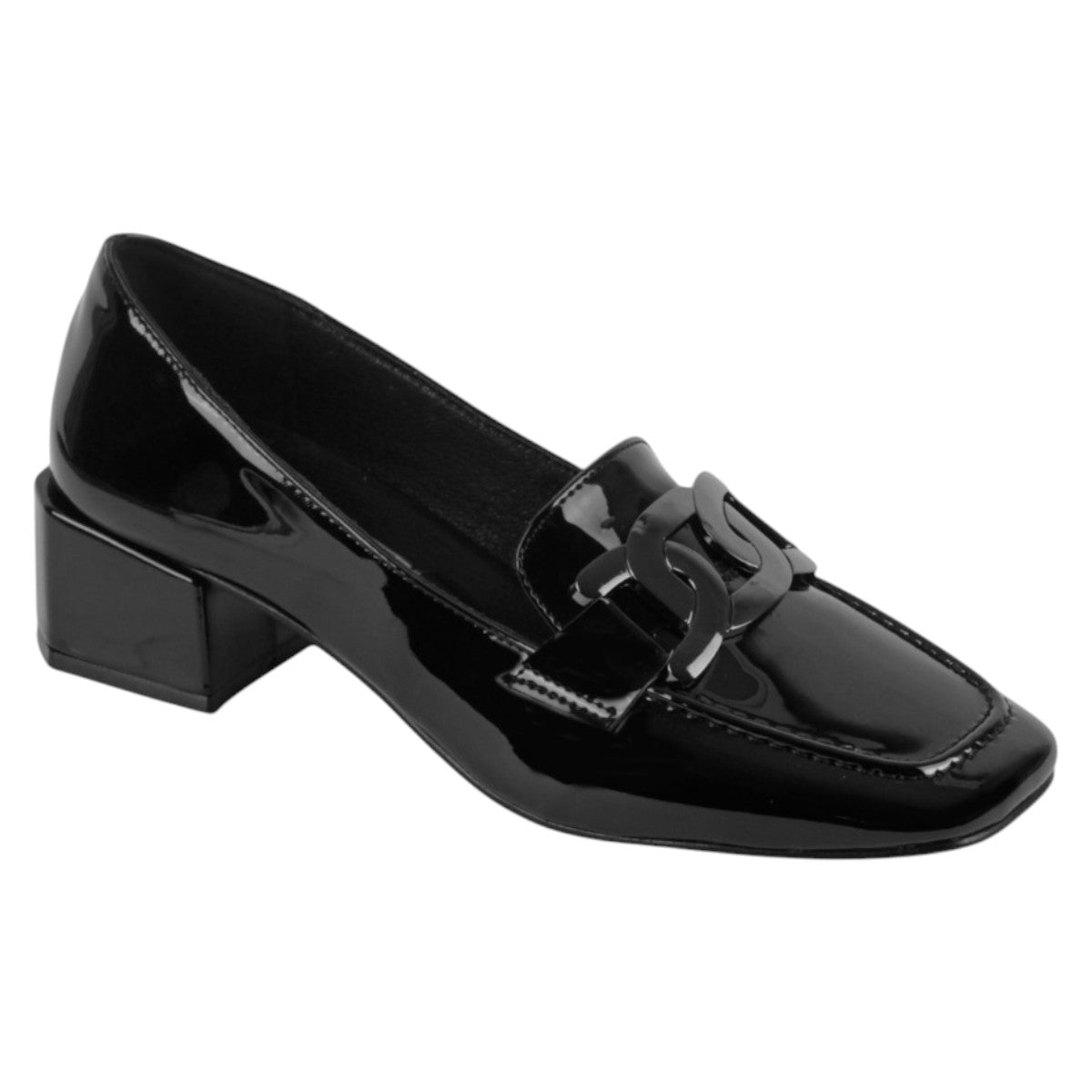Zapatillas Exterior Charol Color Negro Para Mujer De Rbcollection