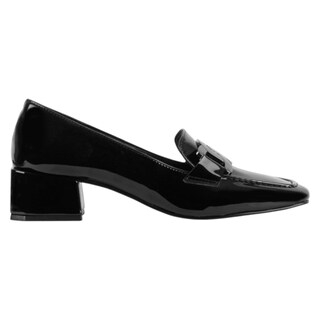 Foto 2 | Zapatillas Exterior Charol Color Negro Para Mujer De Rbcollection
