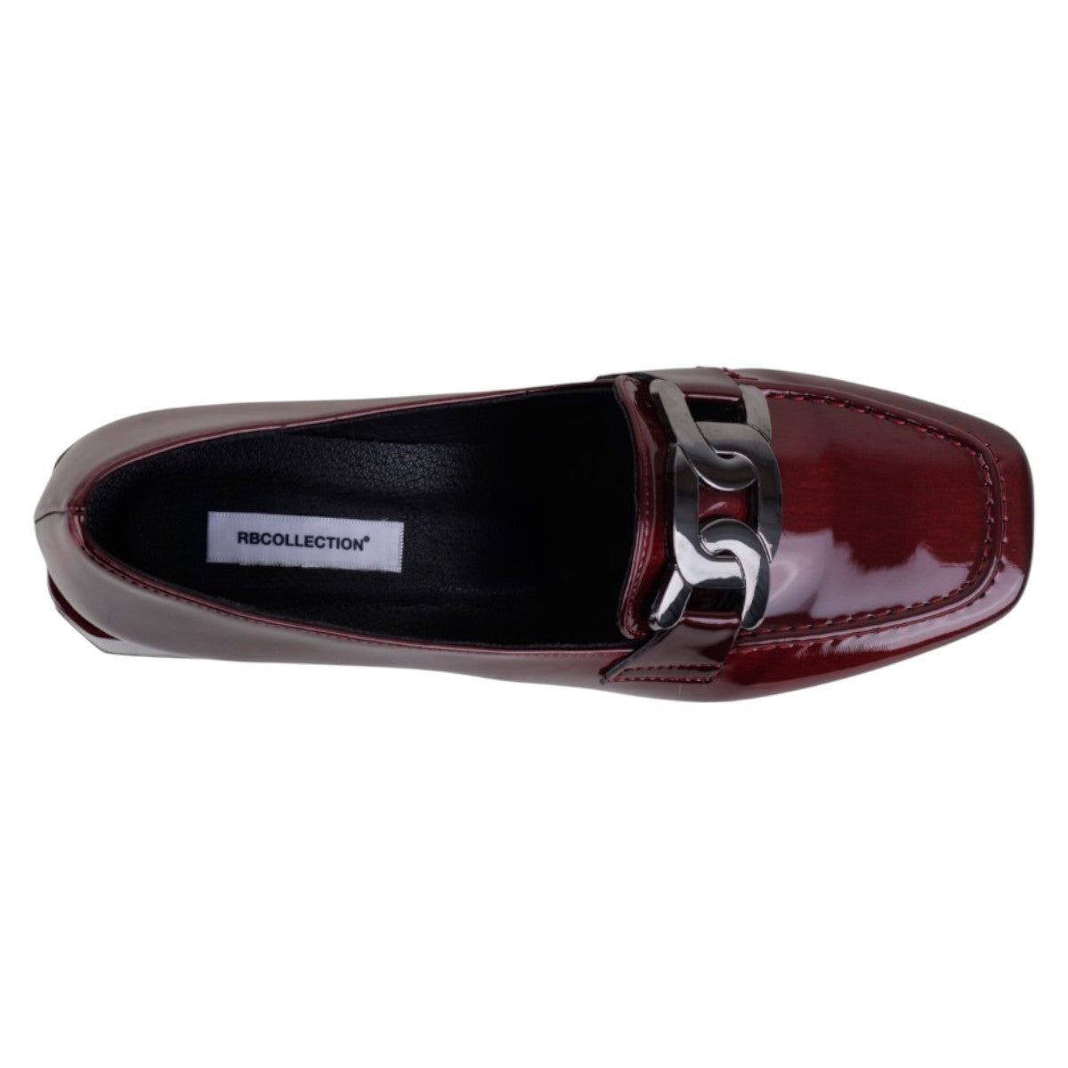 Foto 4 pulgar | Zapatillas Exterior Charol Color Rojo Para Mujer De Rbcollection