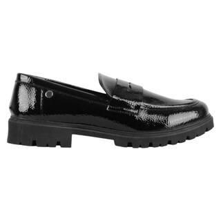 Foto 2 | Mocasines Exterior Charol Color Negro Para Mujer De Rbcollection