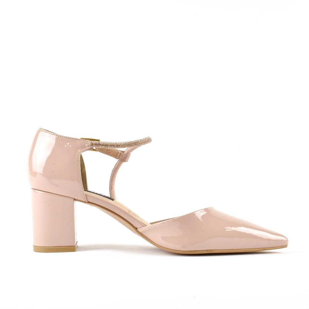 Zapatilla Elegante Puntal Casual Para Mujer Walki Bianca Beige