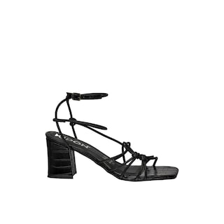 Foto 1 | Sandalia Kipon Mujer Tacon Chic Negro