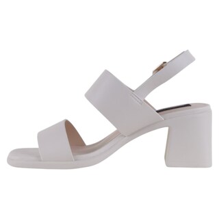 Foto 3 | Sandalia Con Tacón Exterior Piel Vegana Color Beige Para Mujer De Rbcollection
