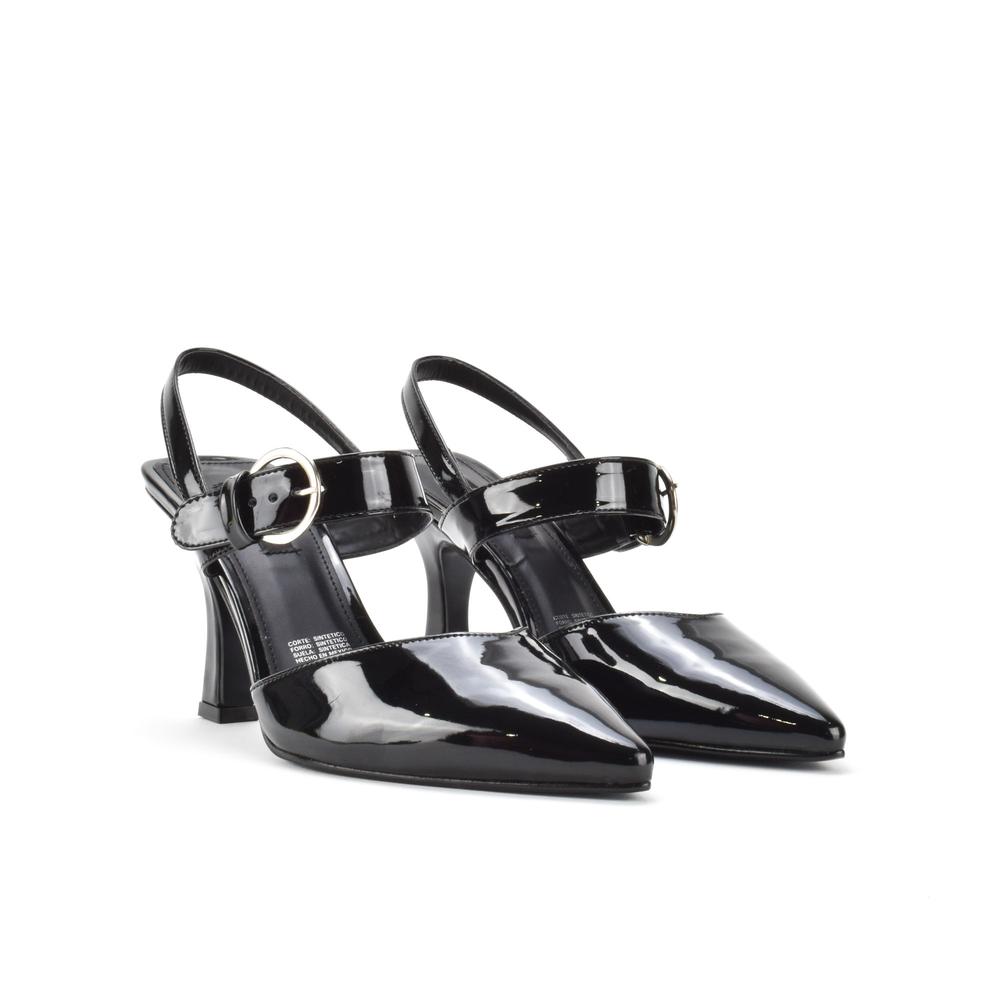Foto 3 pulgar | Zapatilla Elegante Puntal Casual Para Mujer Walki Danitza Negro