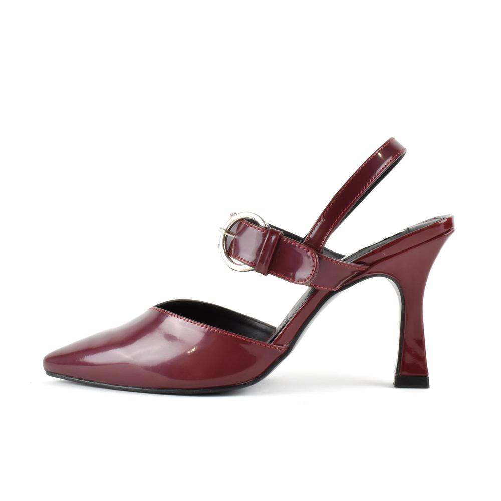 Foto 4 pulgar | Zapatilla Elegante Puntal Casual Para Mujer Walki Danitza Vino