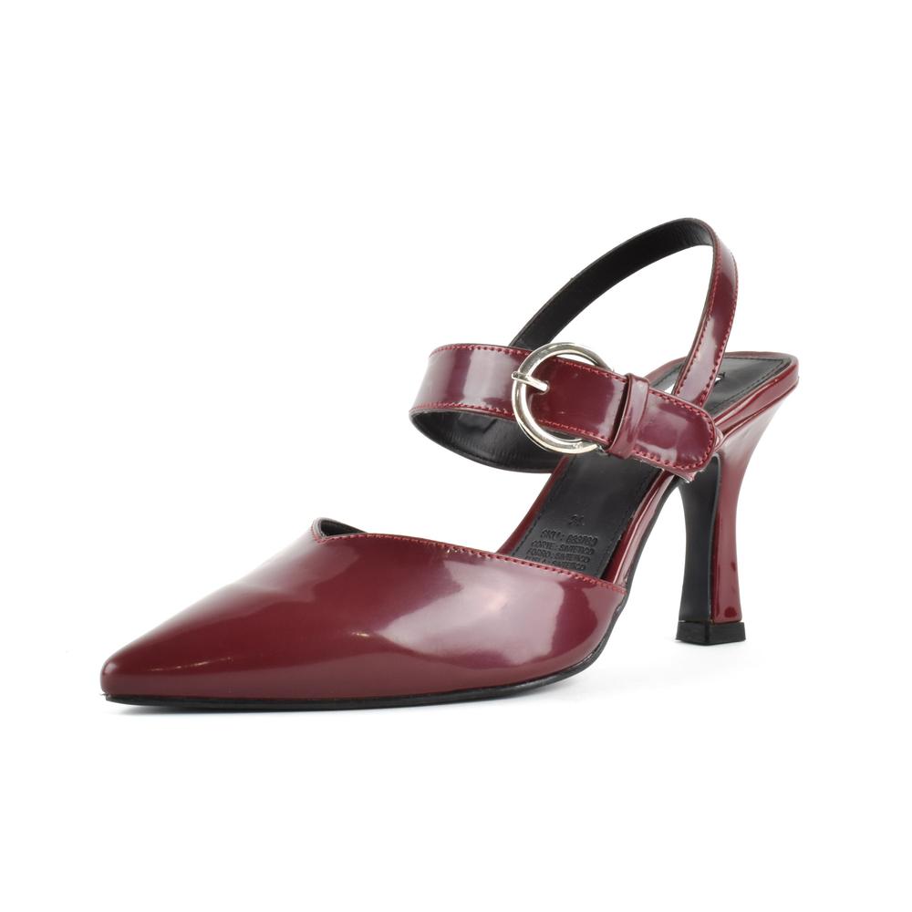 Foto 5 pulgar | Zapatilla Elegante Puntal Casual Para Mujer Walki Danitza Vino