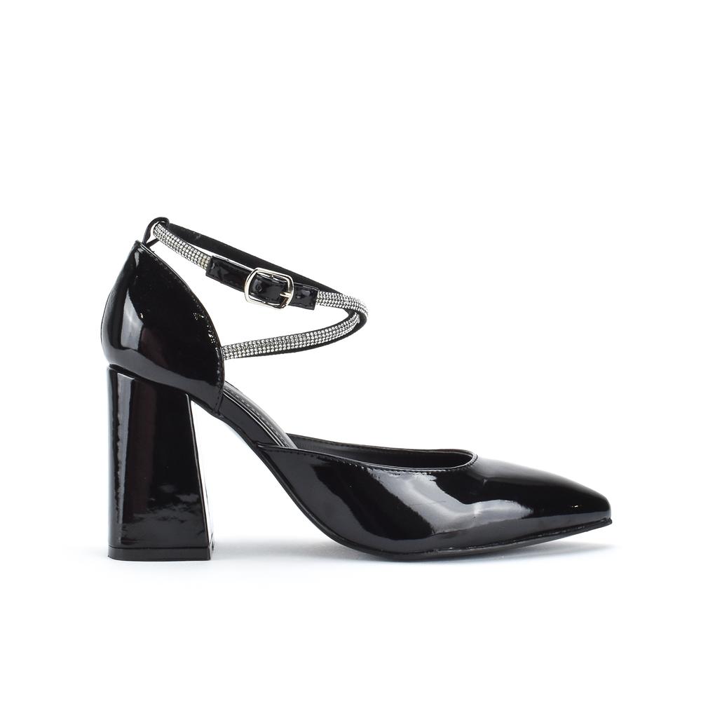 Zapatilla Elegante Casual Dama Walki Monet Negro