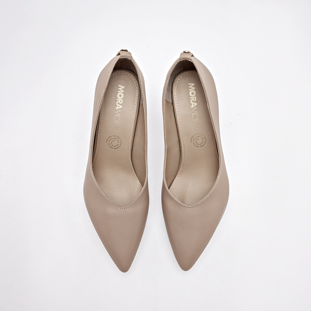 Foto 4 pulgar | Moramora Zapatilla Para Mujer Beige