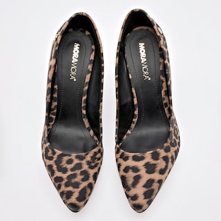 Foto 3 | Moramora Zapatilla Para Mujer Beige Negro