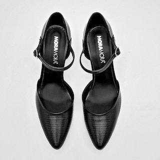 Foto 3 | Moramora Zapatilla Para Mujer Negro