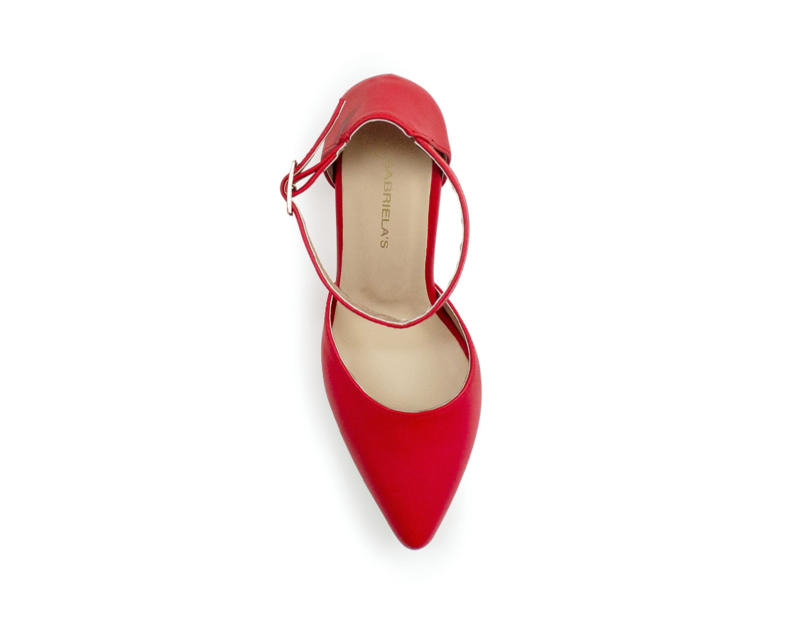 Foto 4 pulgar | Zapatilla Color Rojo Pulsera Material Sintetico