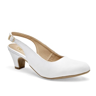 Foto 1 | Poptops Zapatilla Para Mujer Blanco