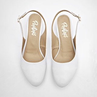Foto 3 | Poptops Zapatilla Para Mujer Blanco