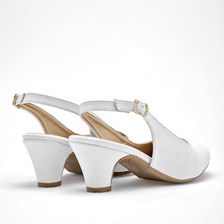 Foto 5 | Poptops Zapatilla Para Mujer Blanco