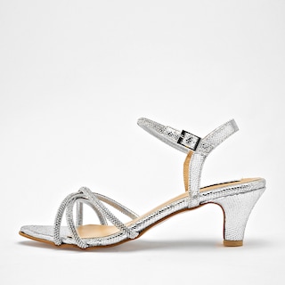 Foto 5 | Lady One Zapatillas De Fiesta Para Mujer Plata