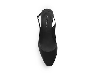 Foto 3 | Zapatilla Color Negro Destalonada Material Sintético