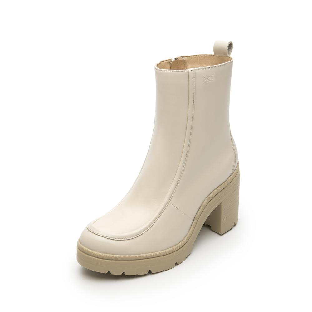 Foto 4 pulgar | Botín Flexi Beige Para Mujer [fff3617] Beige