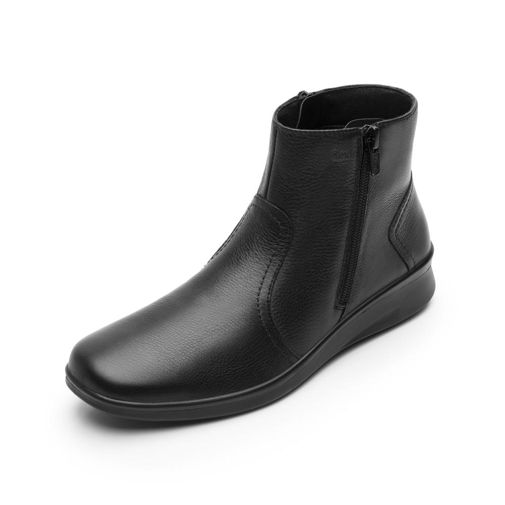 Foto 4 pulgar | Botín Flexi Negro Para Mujer [fff3597] Negro