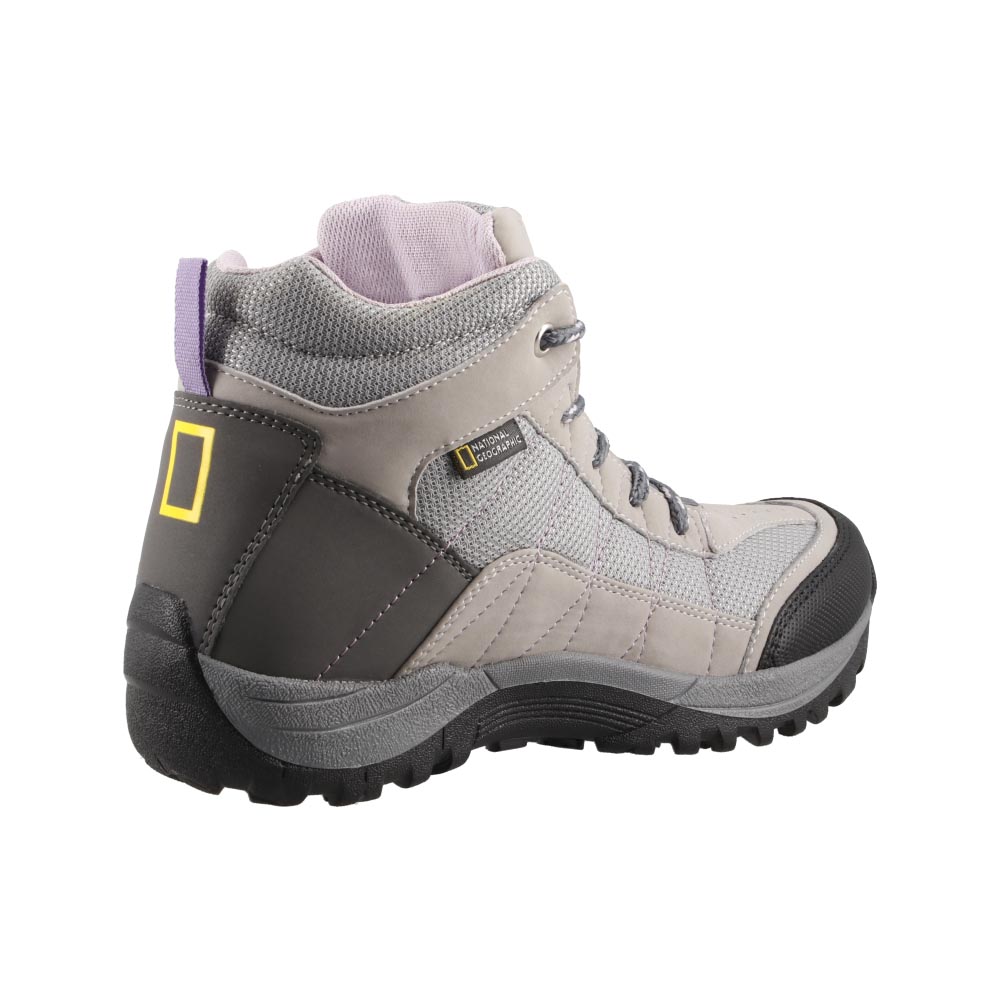 Foto 4 pulgar | Bota National Geographic 300 Gris Claro Para Mujer Bota Casual Dama Talla 22 A 26 E
