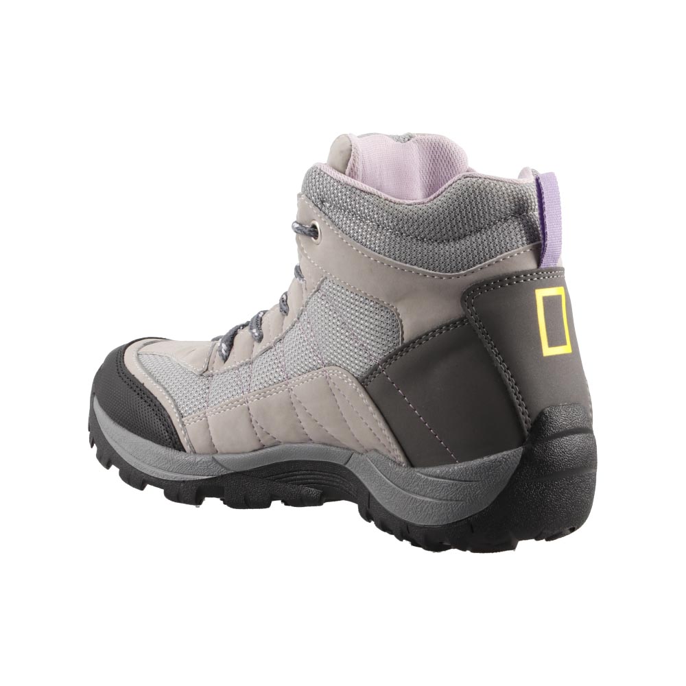 Foto 5 pulgar | Bota National Geographic 300 Gris Claro Para Mujer Bota Casual Dama Talla 22 A 26 E