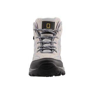 Foto 5 | Bota National Geographic 300 Gris Claro Para Mujer Bota Casual Dama Talla 22 A 26 E
