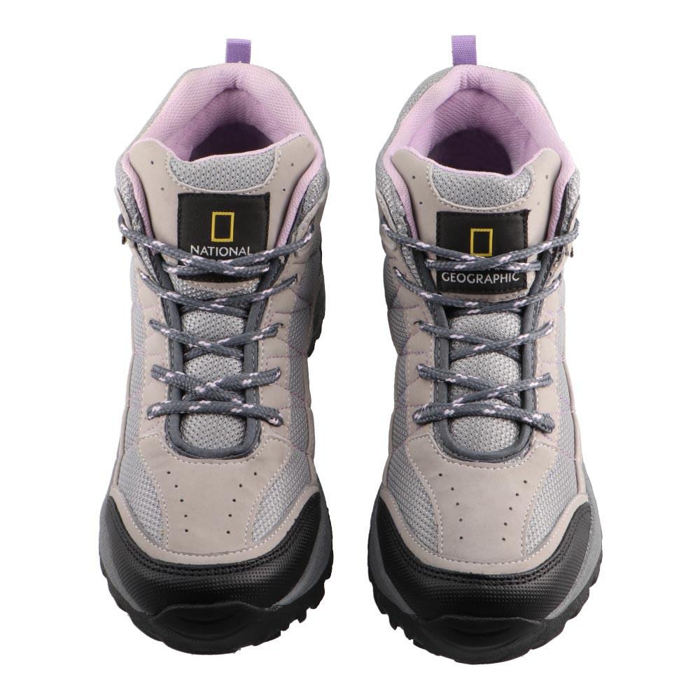 Foto 7 pulgar | Bota National Geographic 300 Gris Claro Para Mujer Bota Casual Dama Talla 22 A 26 E