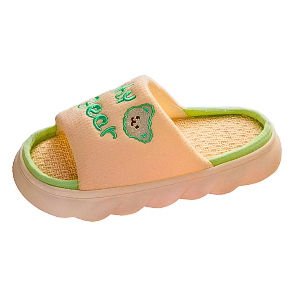 Foto 2 pulgar | Sandalia Para Mujer Lino Suave Y Cómodas, Pantuflas