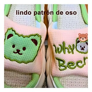 Foto 4 | Sandalia Para Mujer Lino Suave Y Cómodas, Pantuflas