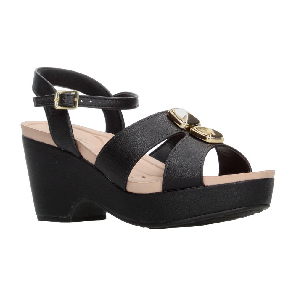 Foto 3 pulgar | Sandalias Modare Negro Para Mujer [mod101] Negro