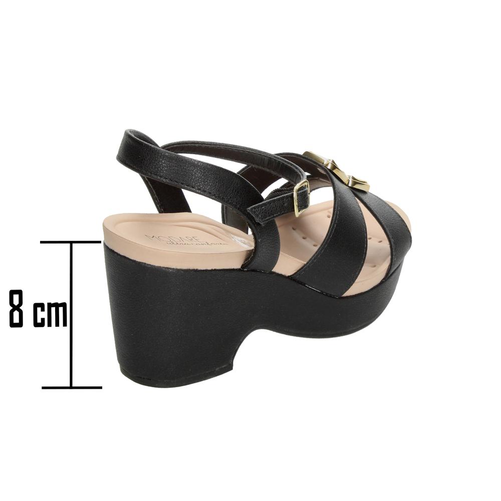 Foto 4 pulgar | Sandalias Modare Negro Para Mujer [mod101] Negro