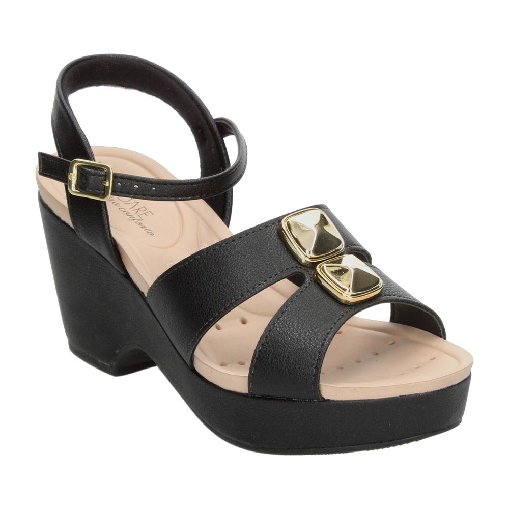 Foto 5 pulgar | Sandalias Modare Negro Para Mujer [mod101] Negro
