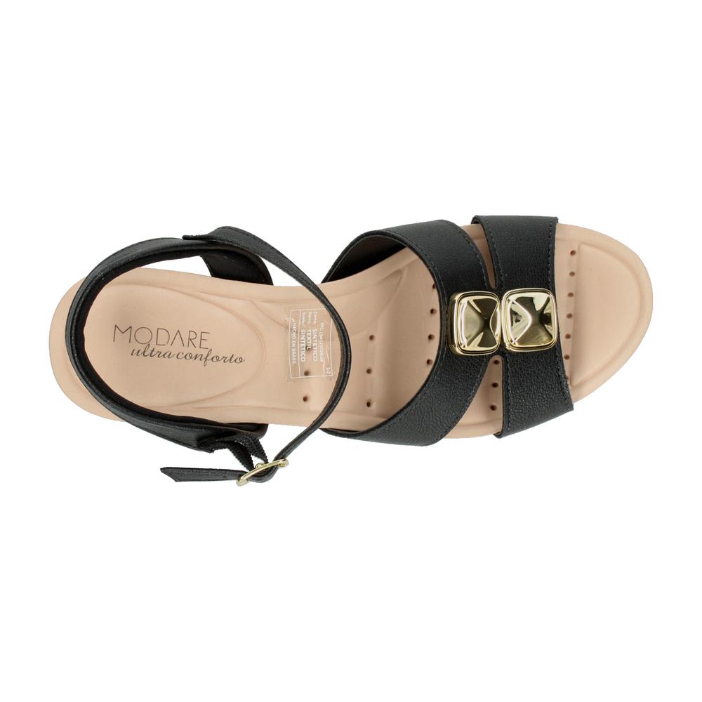 Foto 9 pulgar | Sandalias Modare Negro Para Mujer [mod101] Negro