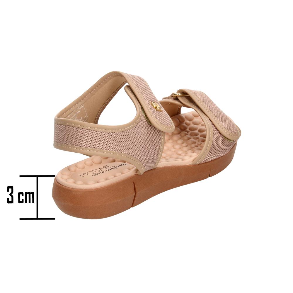 Foto 4 pulgar | Sandalias Modare Beige Para Mujer [mod66] Beige