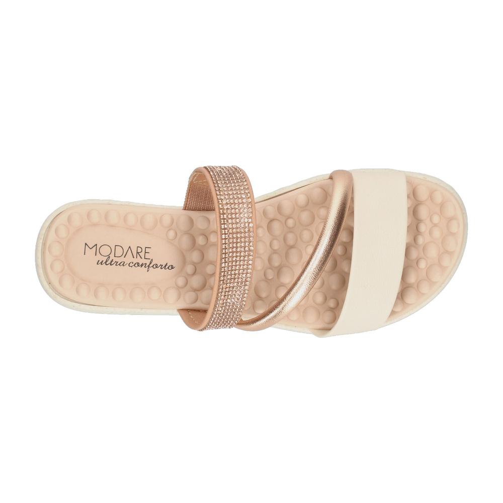 Foto 8 | Sandalias Modare Rose Gold Para Mujer [mod129] Rosa