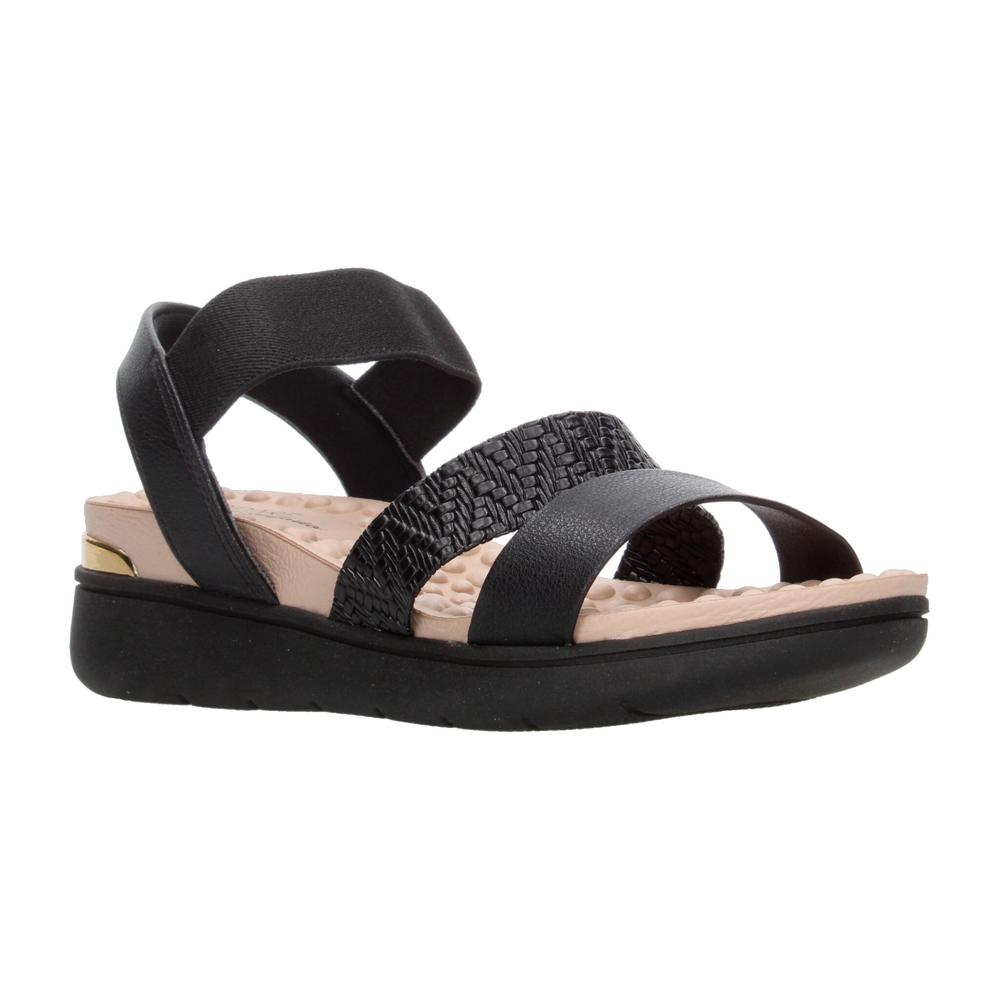 Foto 3 pulgar | Sandalias Modare Negro Para Mujer [mod117] Negro