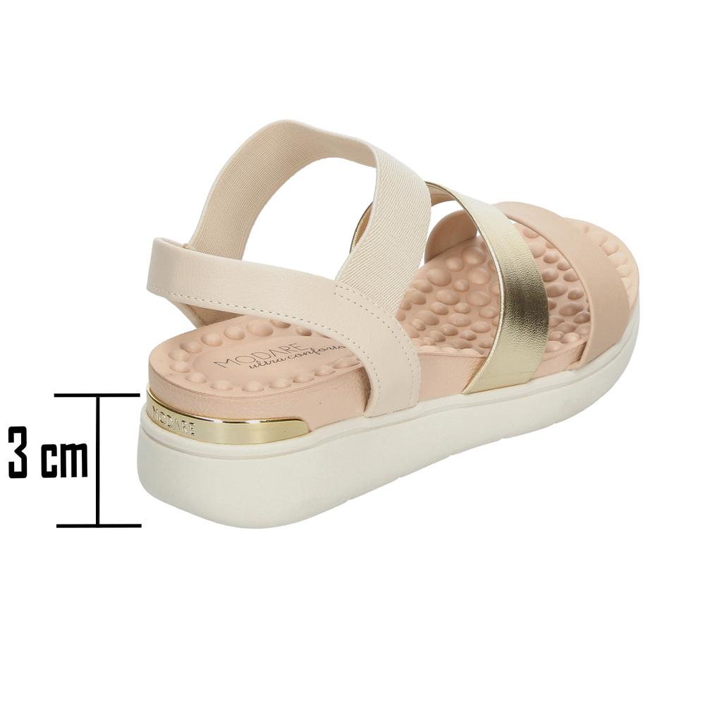Foto 4 pulgar | Sandalias Modare Cremita Para Mujer [mod118] Beige