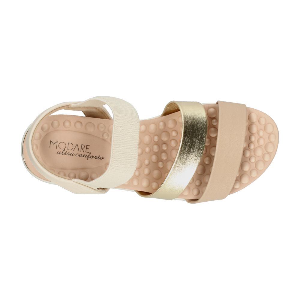 Foto 9 pulgar | Sandalias Modare Cremita Para Mujer [mod118] Beige