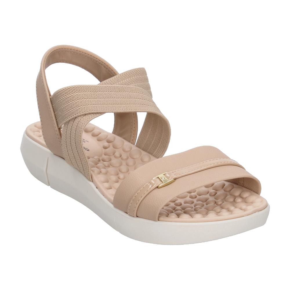 Foto 5 pulgar | Sandalias Modare Beige Para Mujer [mod62] Beige