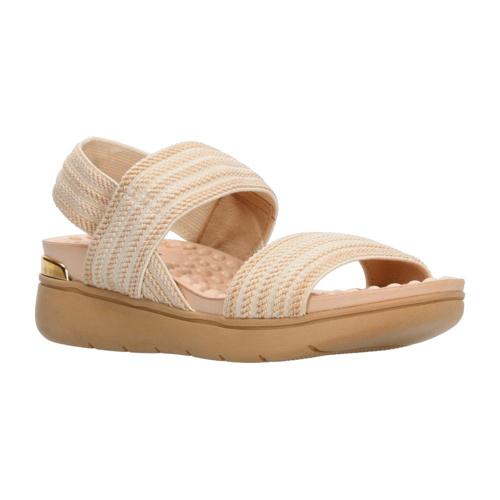 Foto 3 pulgar | Sandalias Modare Beige Para Mujer [mod116] Beige