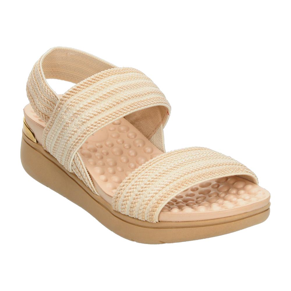 Foto 5 pulgar | Sandalias Modare Beige Para Mujer [mod116] Beige