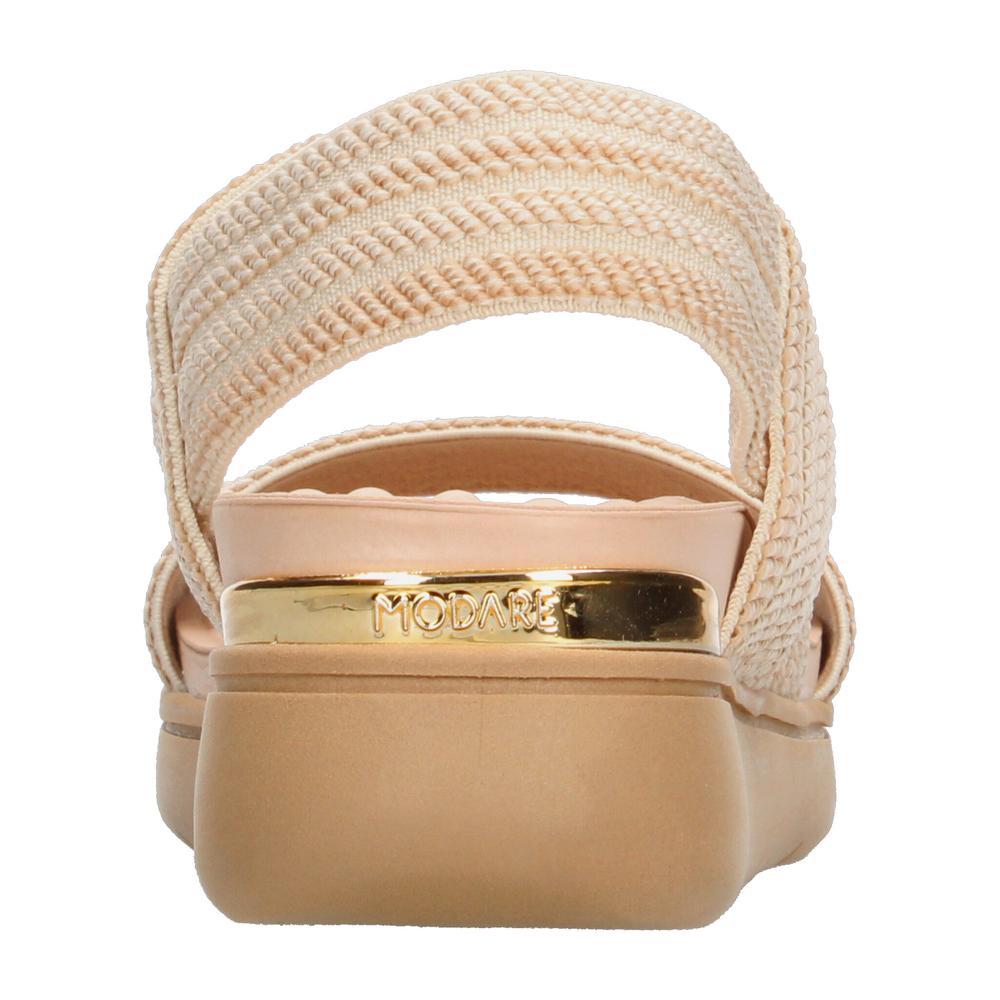 Foto 8 pulgar | Sandalias Modare Beige Para Mujer [mod116] Beige